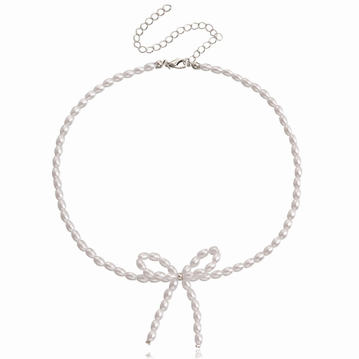 Wholesale Pearl Tassel Temperament Necklace Clavicle Chain