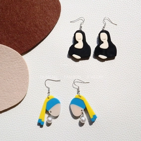 Wholesale Pearl Yellow Earrings