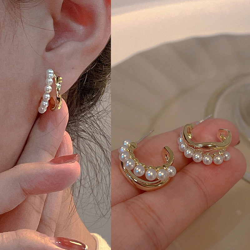 Wholesale Pearls Sterling Silver Earrings