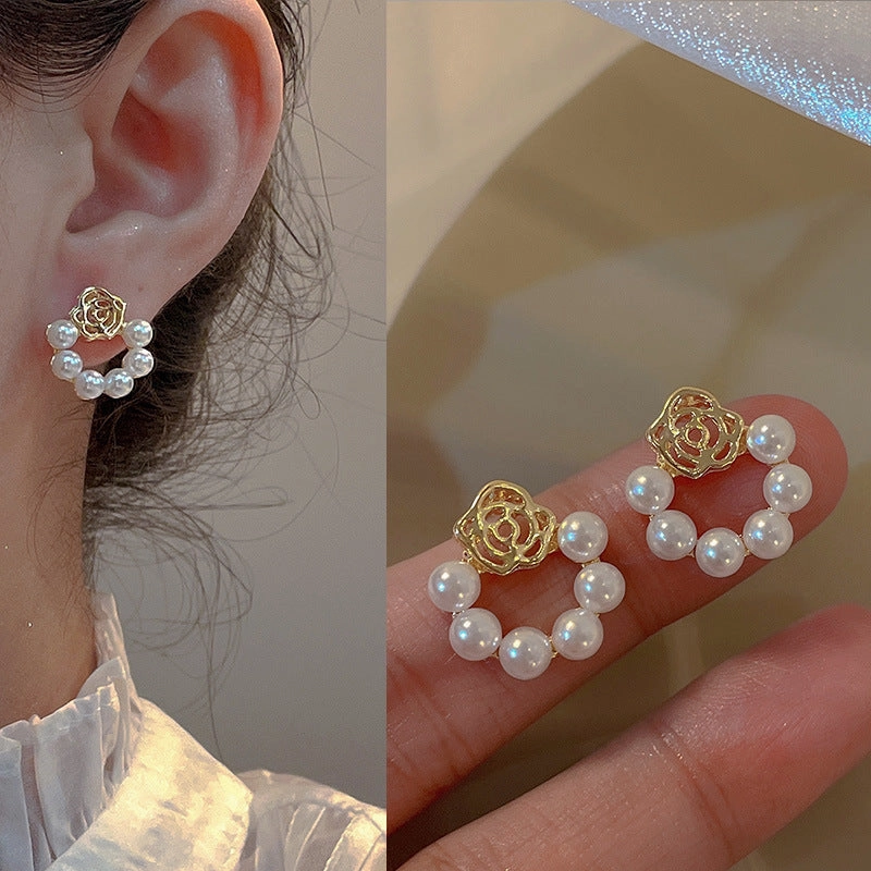 Wholesale Pearls Sterling Silver Earrings