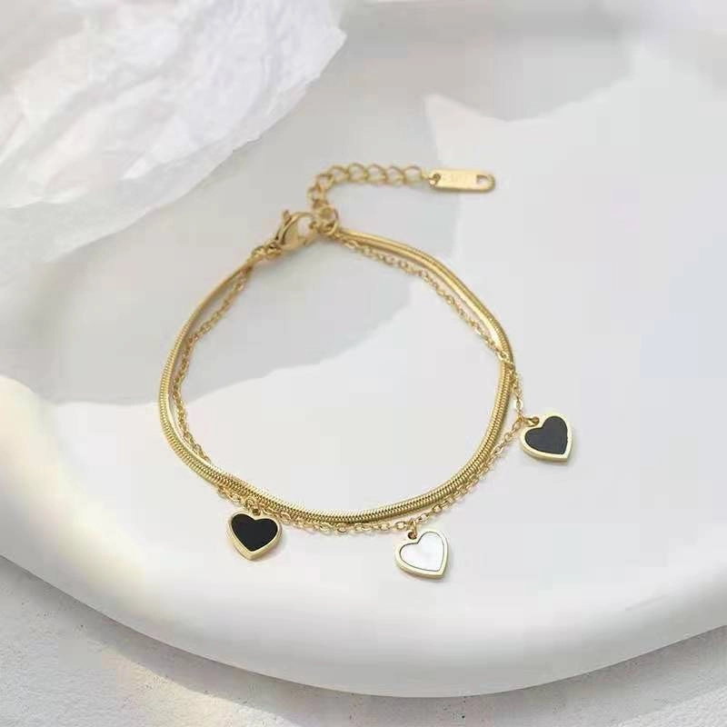 Wholesale Pentagram Titanium Steel Bracelet