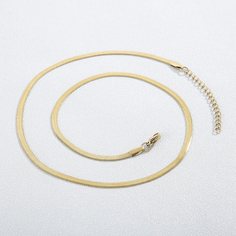 Wholesale personalized blade titanium steel necklace bracelet