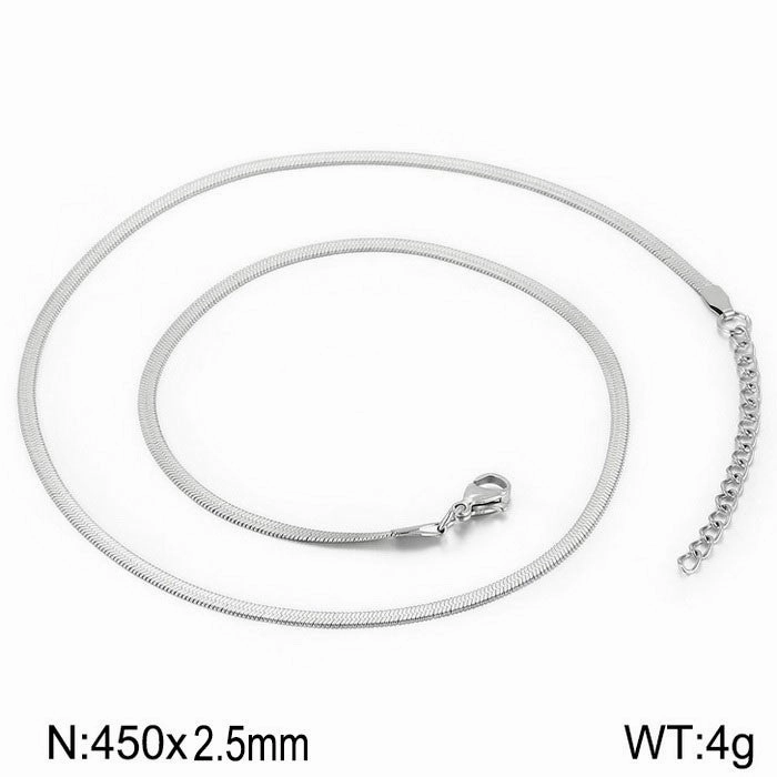 Wholesale personalized blade titanium steel necklace bracelet