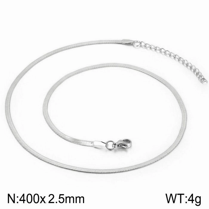 Wholesale personalized blade titanium steel necklace bracelet