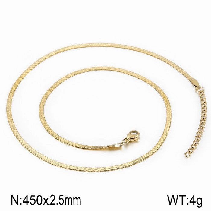 Wholesale personalized blade titanium steel necklace bracelet