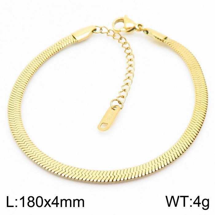 Wholesale personalized blade titanium steel necklace bracelet