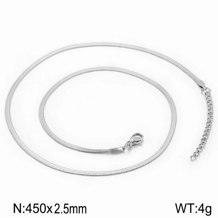 Wholesale personalized blade titanium steel necklace bracelet