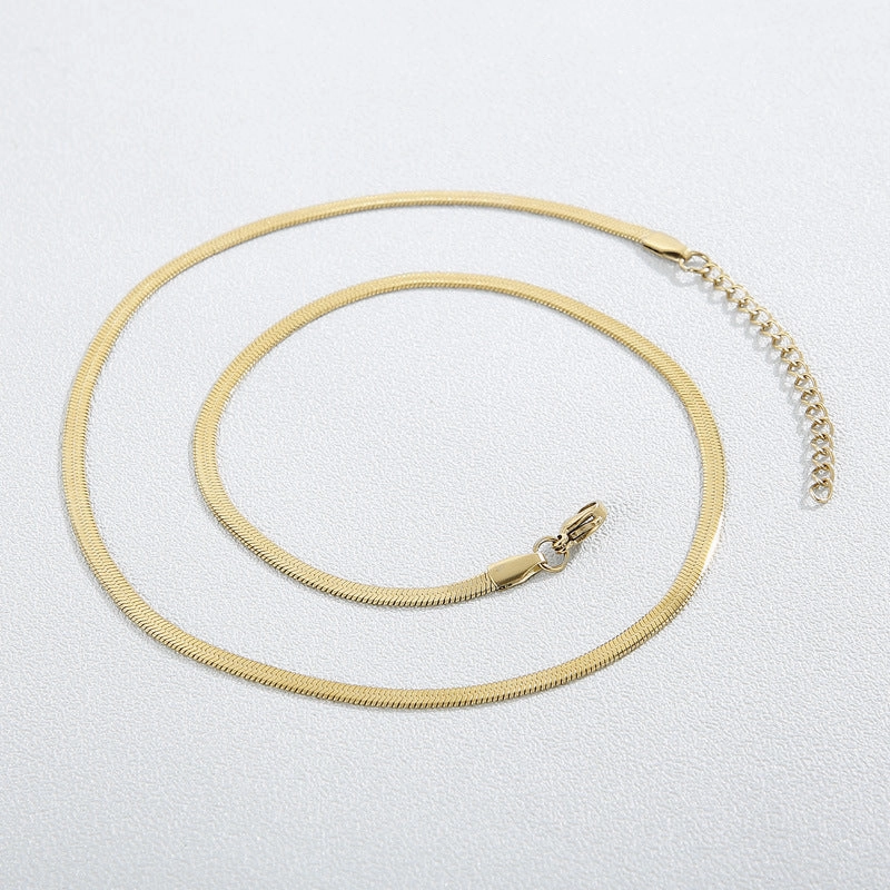 Wholesale personalized blade titanium steel necklace bracelet
