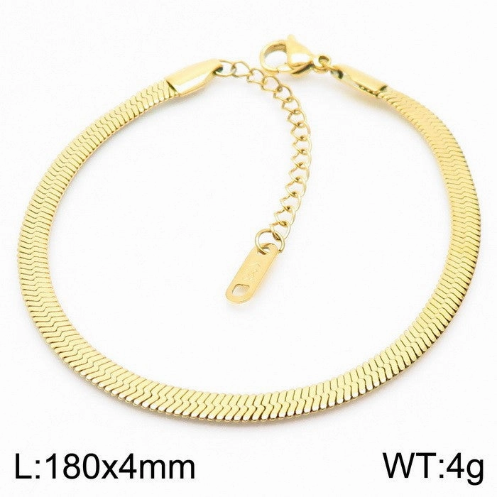 Wholesale personalized blade titanium steel necklace bracelet