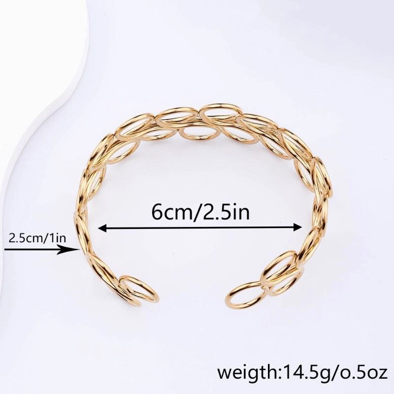 Wholesale Personalized Titanium Steel Trendy Fashion Hollow Stainless Steel Bracelet