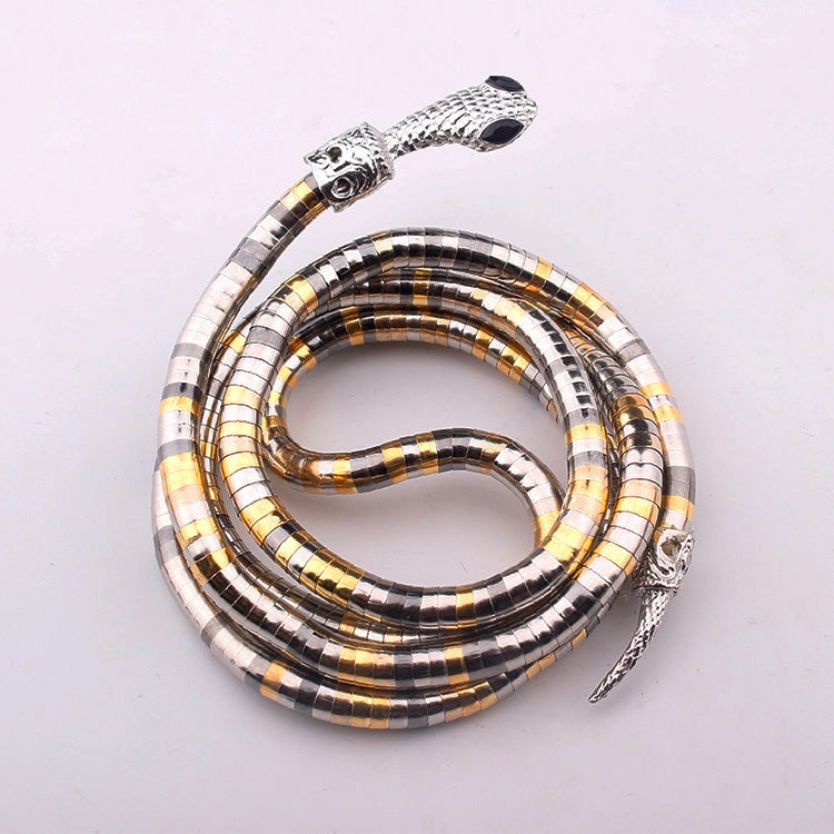 Wholesale Personalized Wrap Snake Shape Cold Dark Choker Collar