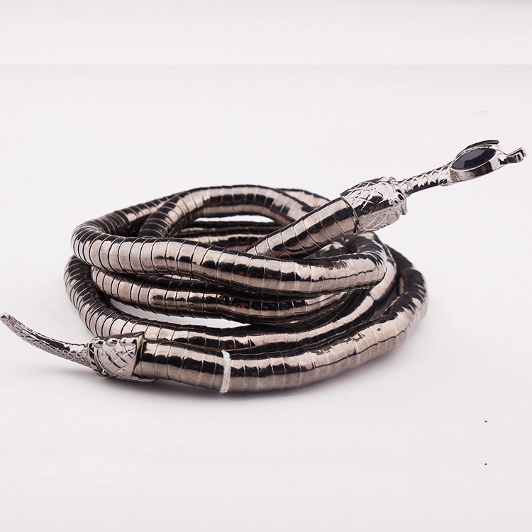Wholesale Personalized Wrap Snake Shape Cold Dark Choker Collar