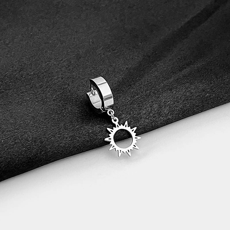 Wholesale Petite Heart Stainless Steel Earrings