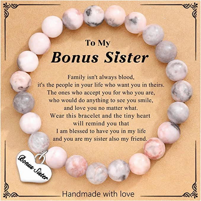 Wholesale Pink Zebra Heart Pendant Handmade Beaded Bracelet