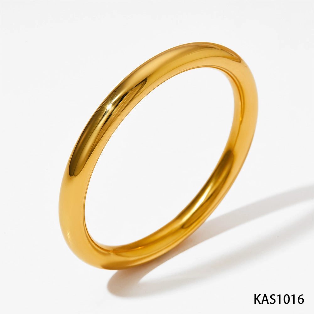 Wholesale Plain Ring Hollow Stainless Steel Bracelet