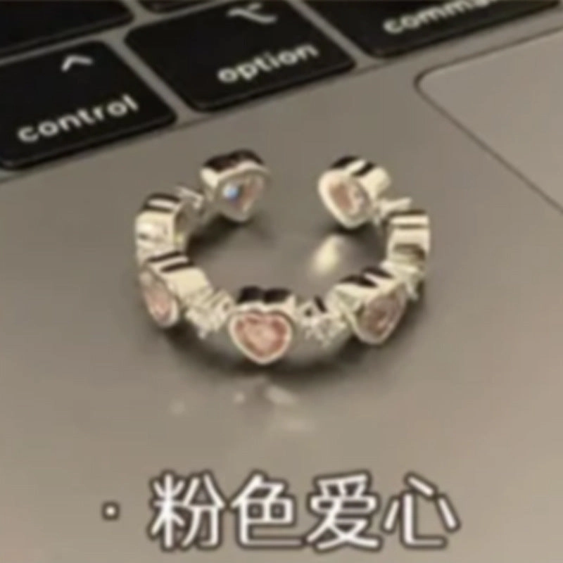 Wholesale plain ring irregular 925 sterling silver ring