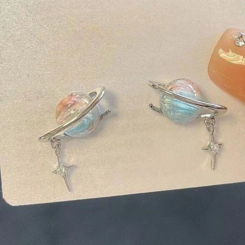 Wholesale Planet Sweet Alloy Earrings