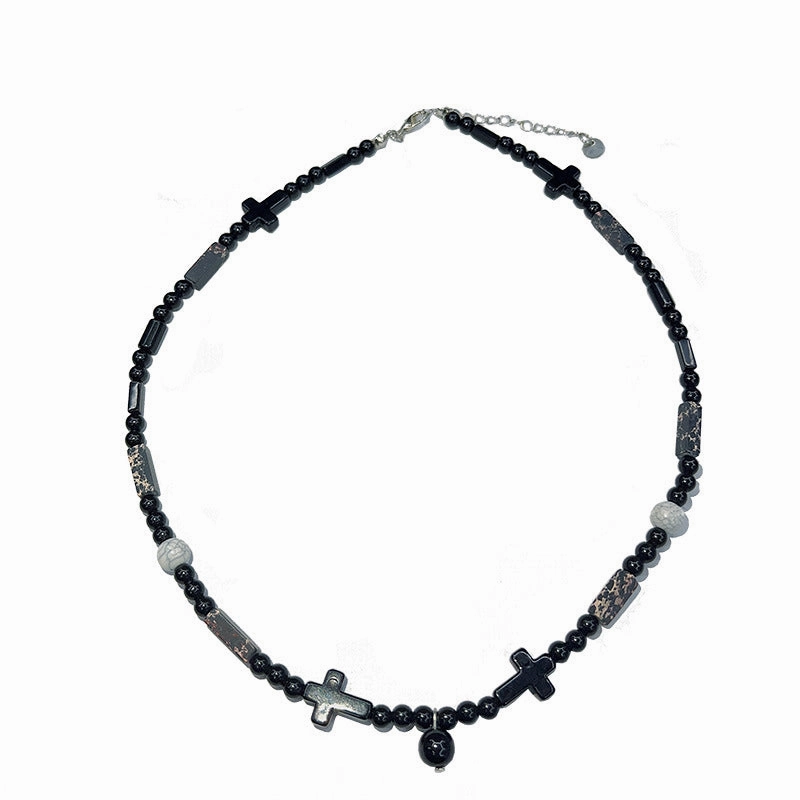 Wholesale Plastic New Chinese Ink Beading Necklace