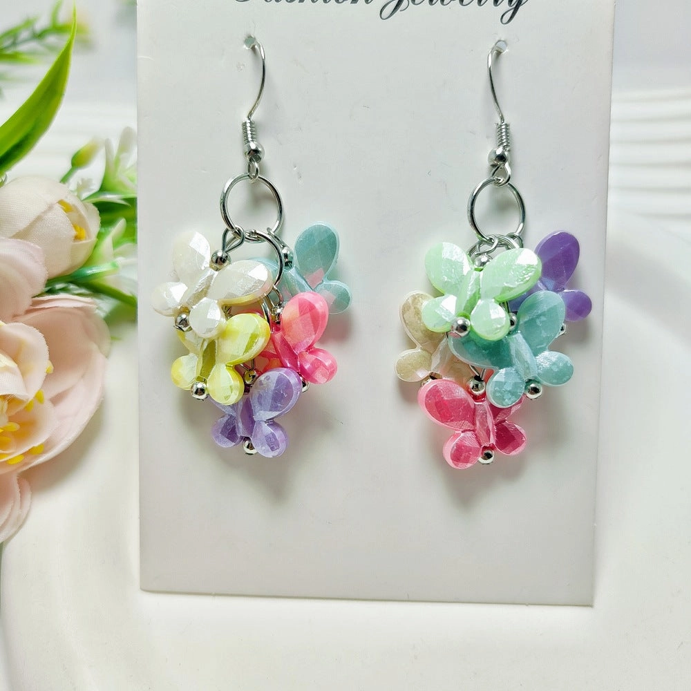 Wholesale Popular Ocean-style Bohemian Earrings, Holiday Pastoral Style, Retro Handmade Earrings