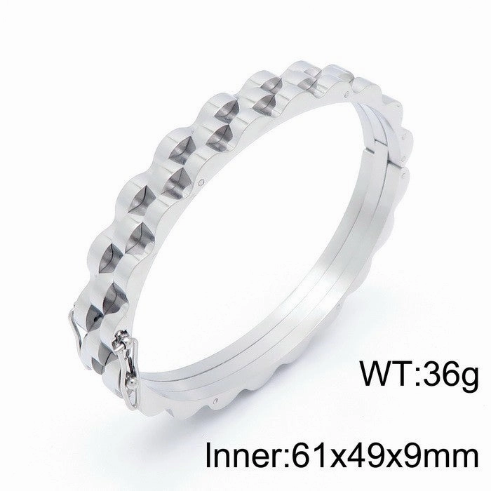 Wholesale Popular Stainless Steel Personalized Multi-size Fashion Bracelet
