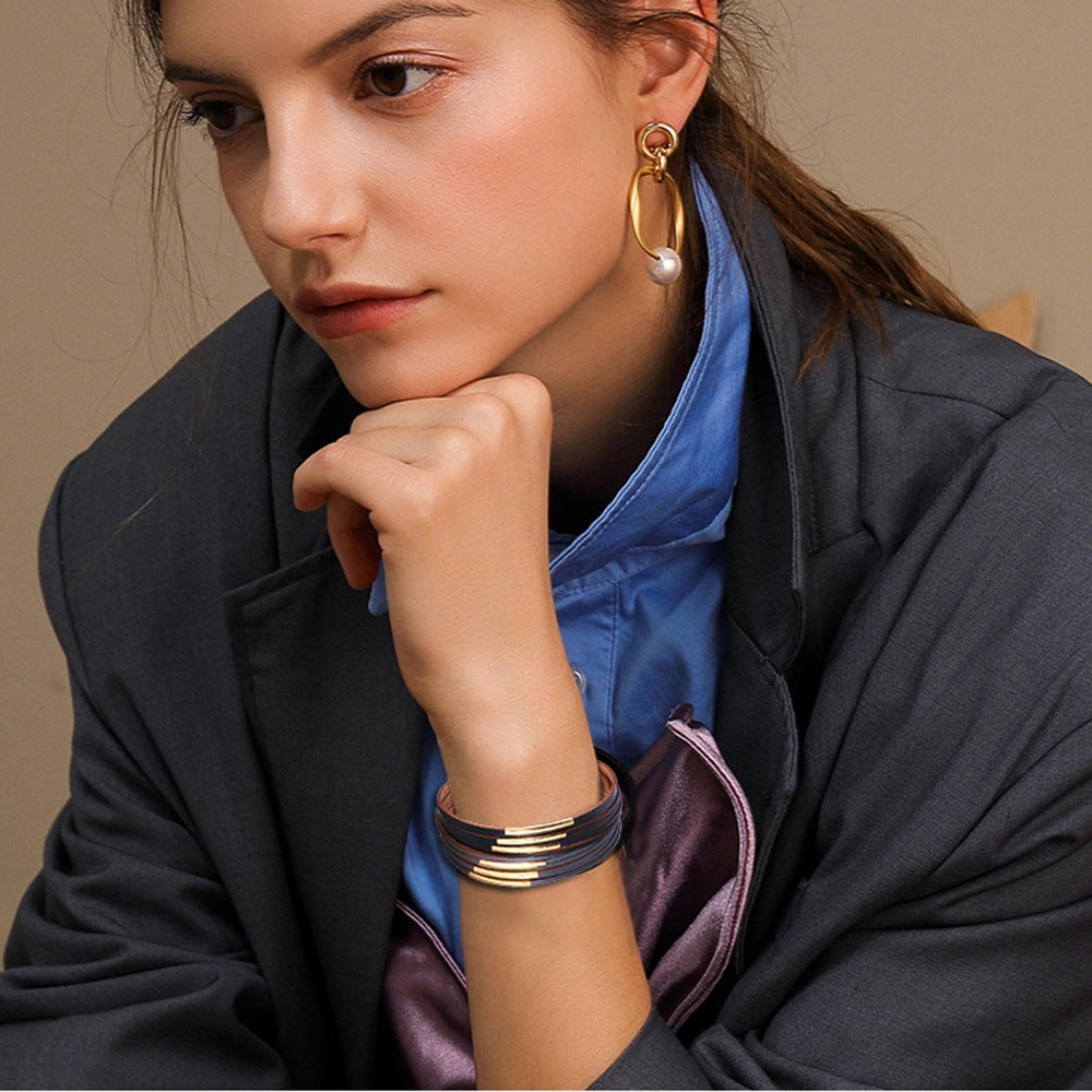 Wholesale PU Leather Bracelet