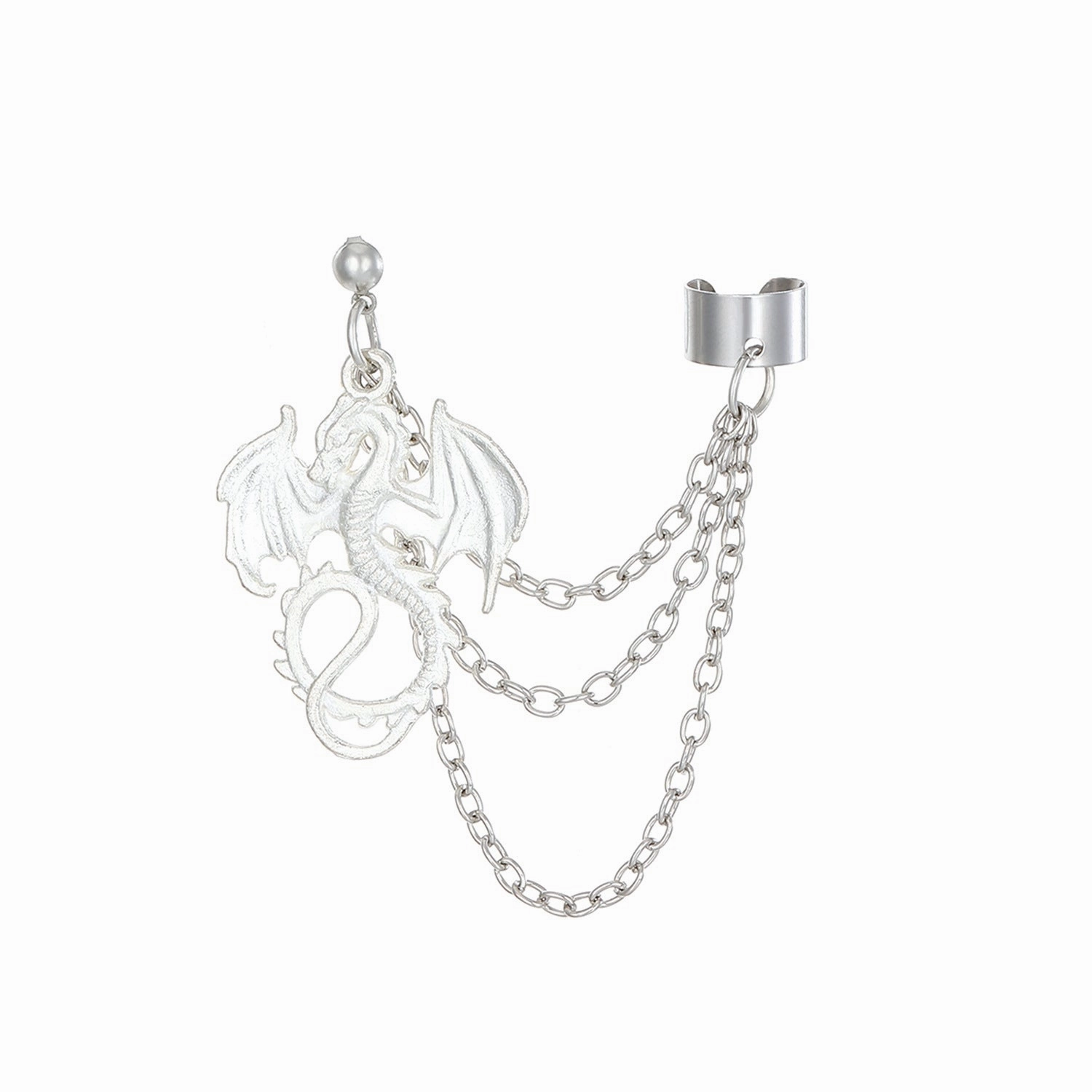 Wholesale Punk Hip Hop Alloy Earrings