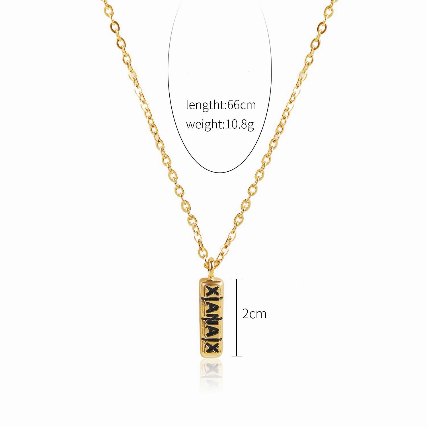 Wholesale Punk Men Hip Hop Full Diamond Necklace