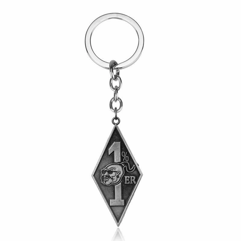 Wholesale Punk Retro Fashion Portrait Pendant Diamond Tag Alloy Necklace