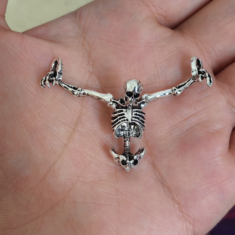 Wholesale Punk Style Skull Necklace