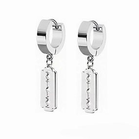 Wholesale Punk Triangle Blade Earrings