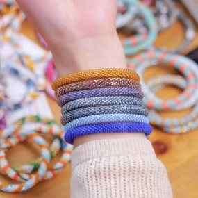 Wholesale Pure Japanese Essential Oil Diffuser Nepal Handwoven Bracelet