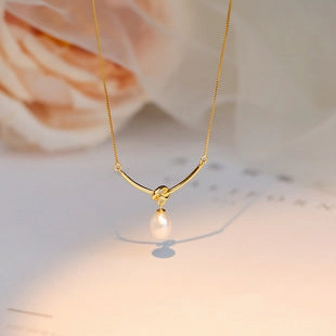 Wholesale Pure Silver Double-layer Necklaces