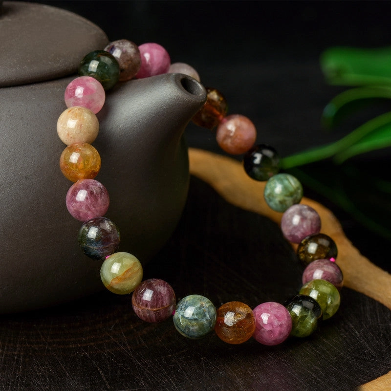 Wholesale Rainbow Candy Color Tourmaline Bracelet