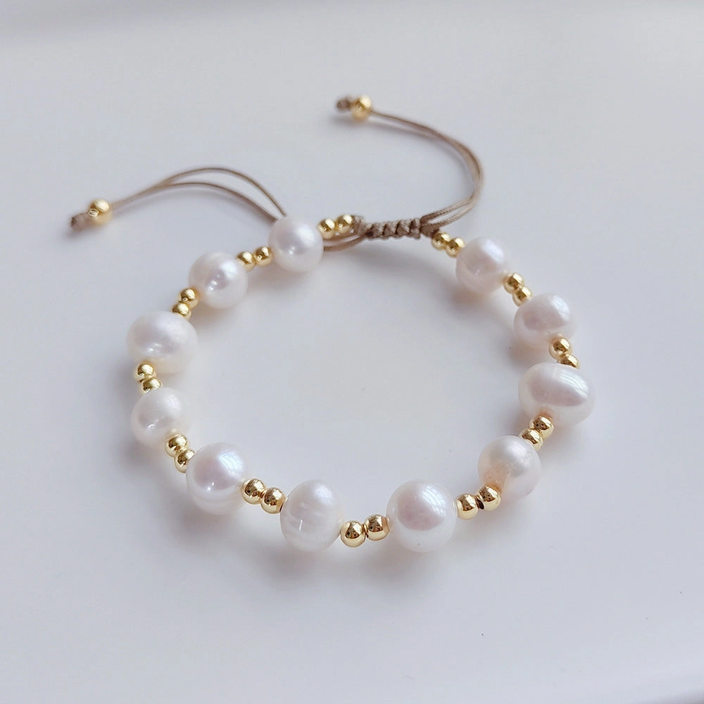 Wholesale Rainbow Soft Pottery Pearl Bracelet