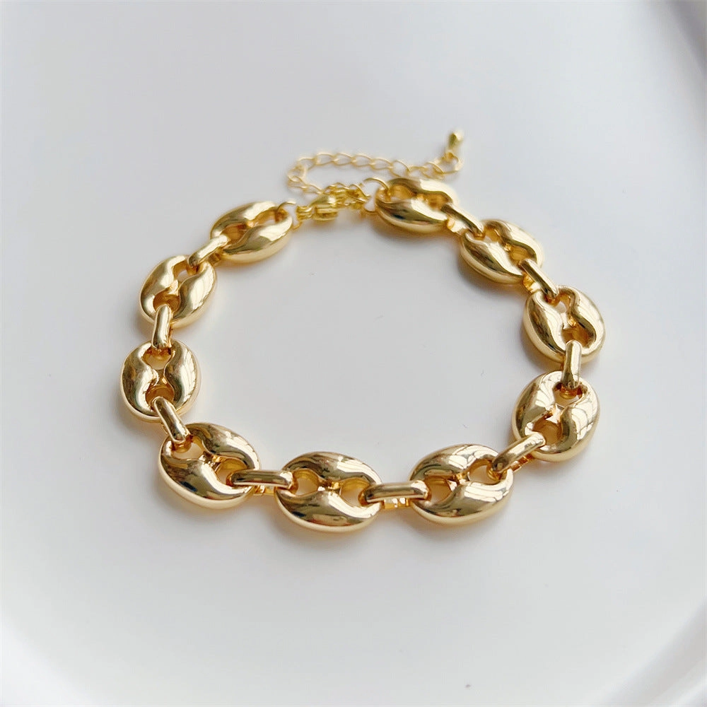 Wholesale Rainbow Soft Pottery Pearl Bracelet