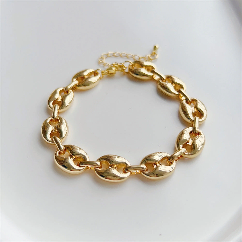 Wholesale Rainbow Soft Pottery Pearl Bracelet