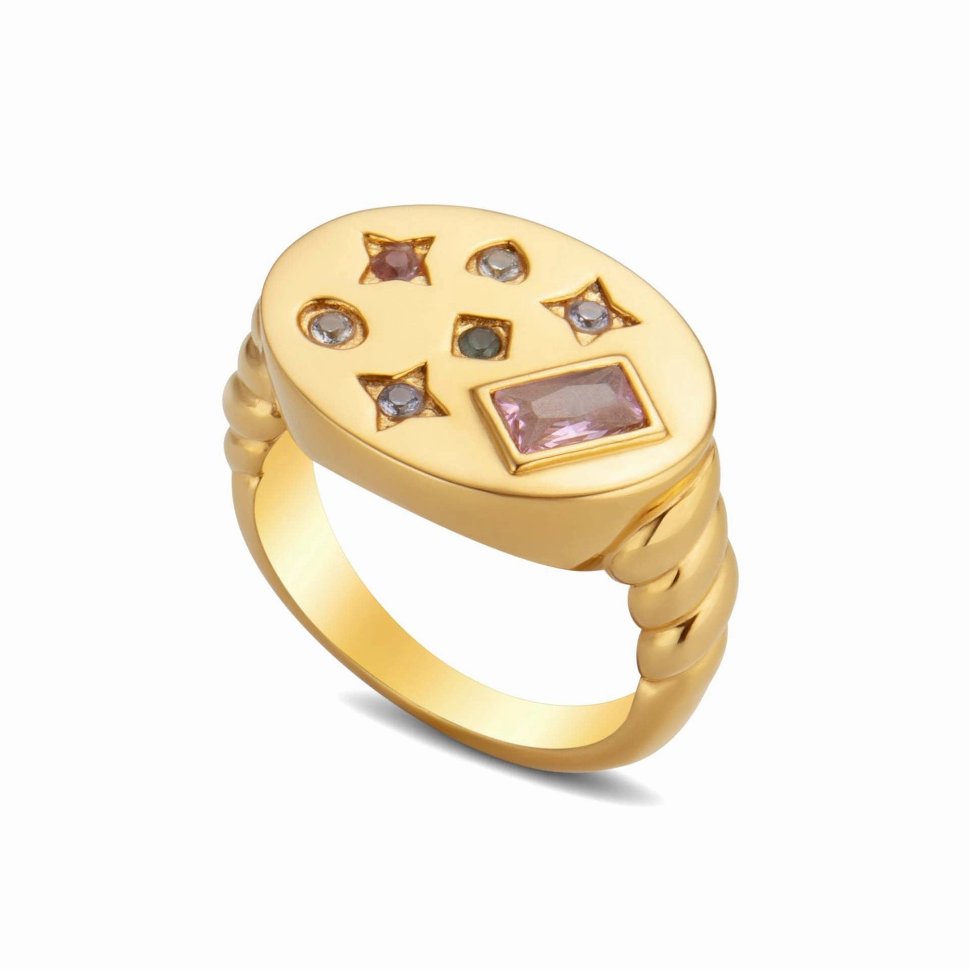 Wholesale Real Gold Plating Copper Rings
