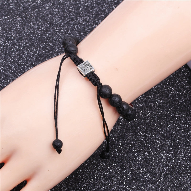 Wholesale Rectangular Tree of Life Alloy Bracelet