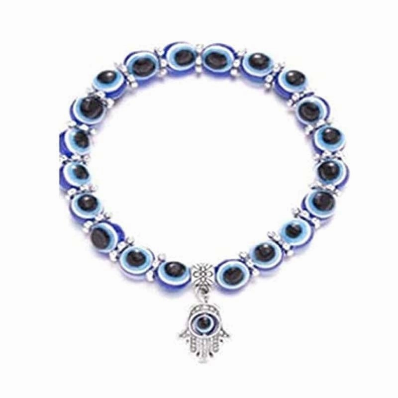 Wholesale Resin Ball Devil's Eye Bead Bracelet