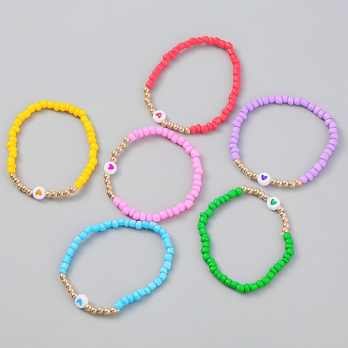 Wholesale Resin Imitation Pearl Bracelet Set of Three
