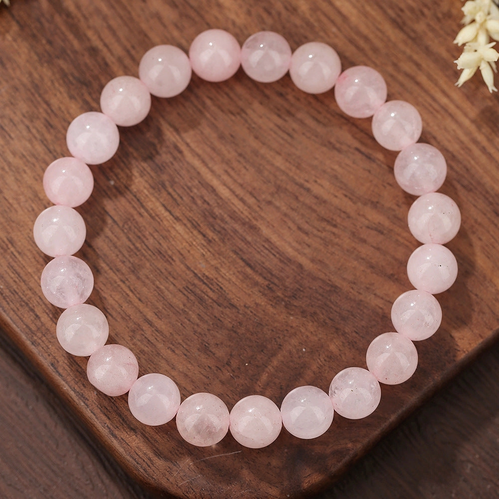 Wholesale Retro ethnic style beaded tiger eye rose quartz black agate bracelet