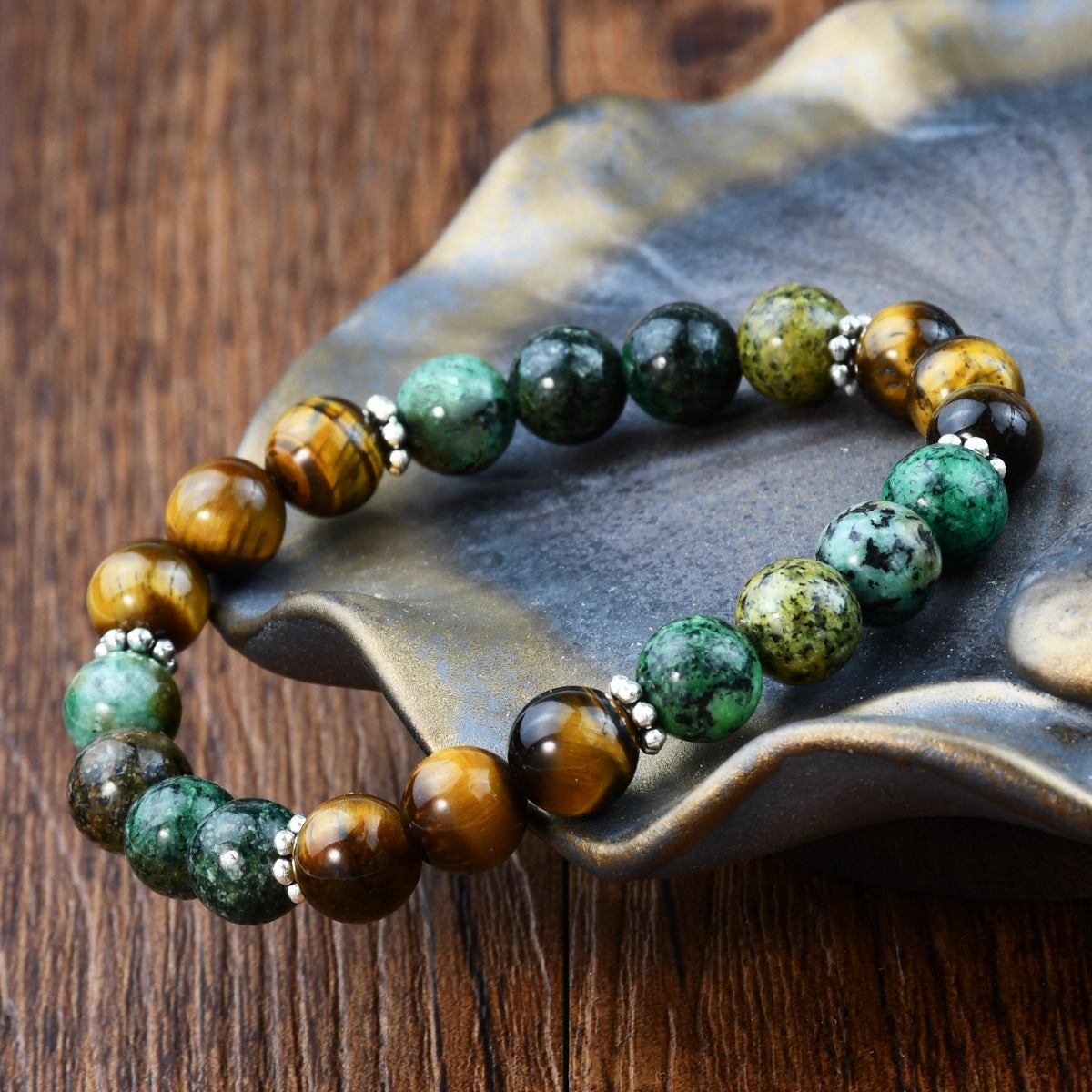Wholesale retro niche design turquoise bracelet