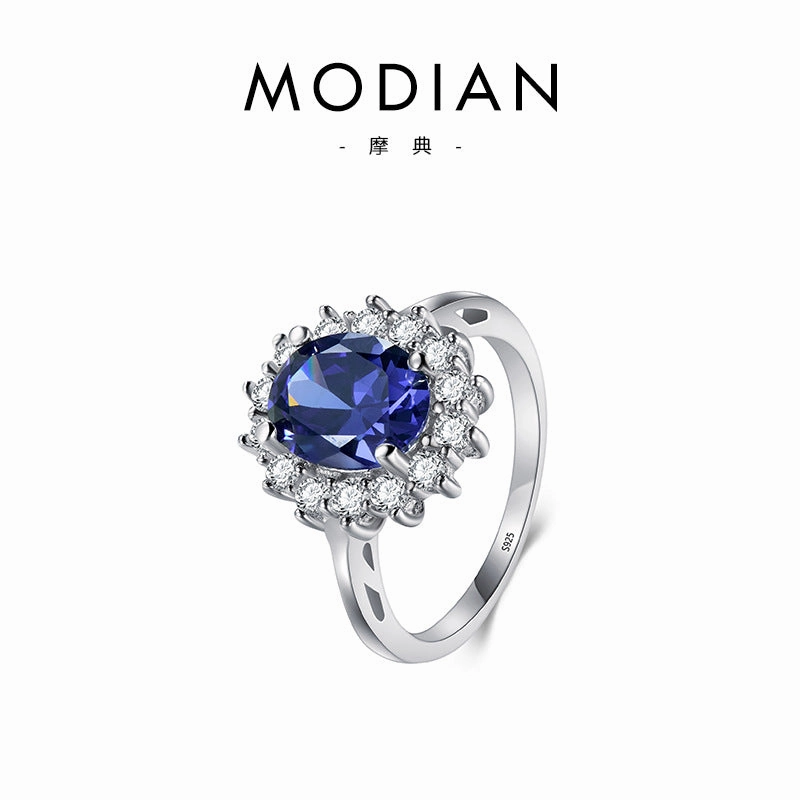 Wholesale Retro Simple Versatile 925 Silver Ring