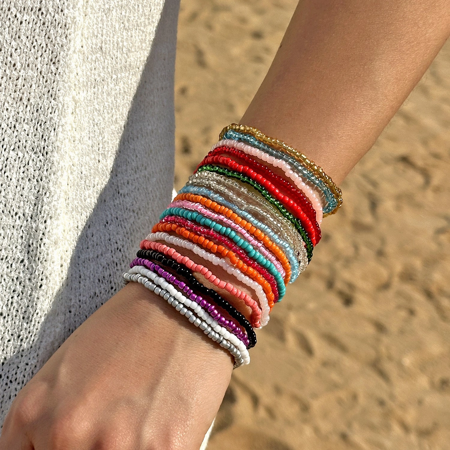 Wholesale Rice Bead Bracelet Set