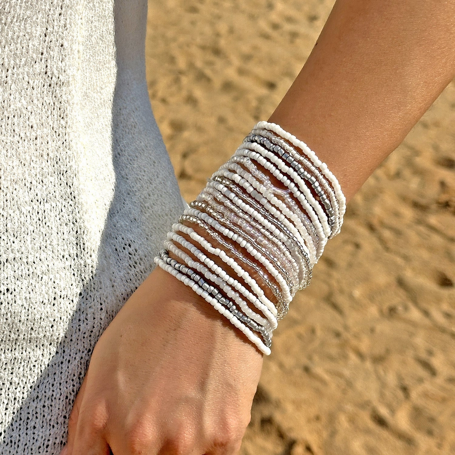 Wholesale Rice Bead Bracelet Set