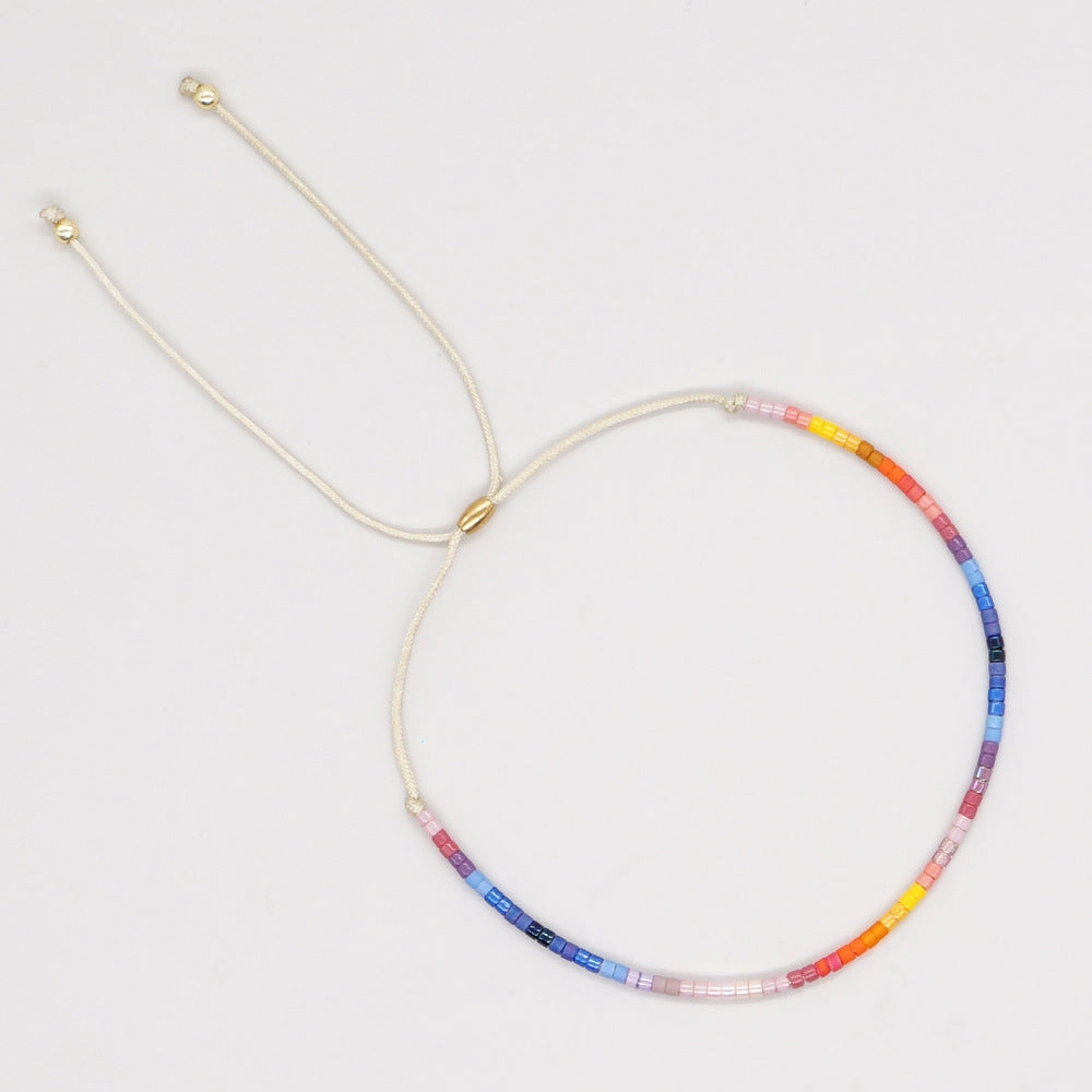 Wholesale Rice Bead Braided Bracelet