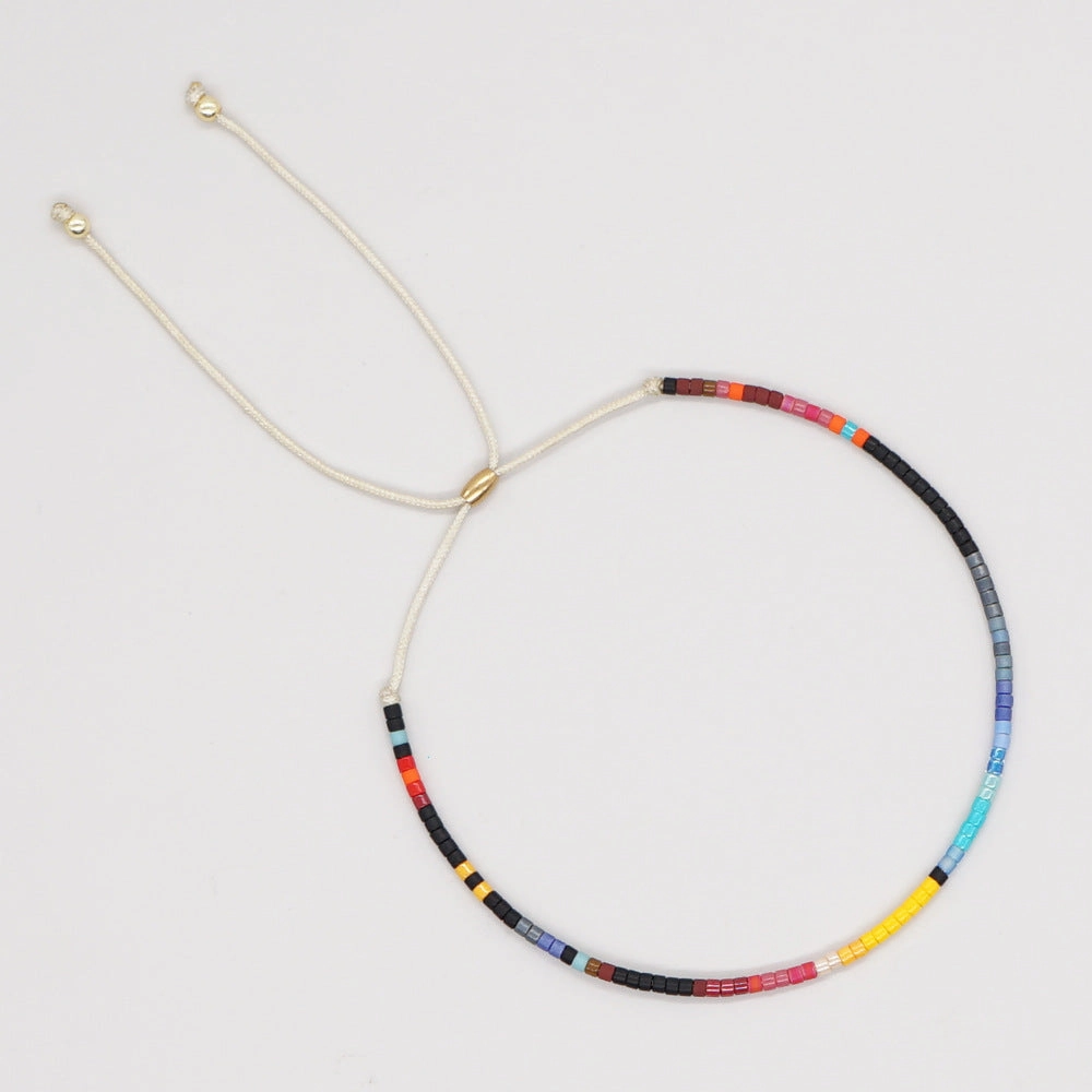 Wholesale Rice Bead Braided Bracelet