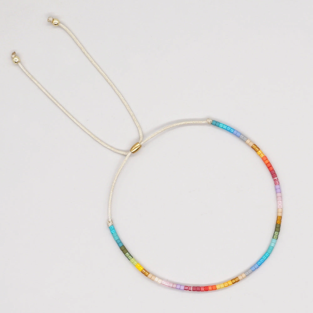 Wholesale Rice Bead Braided Bracelet