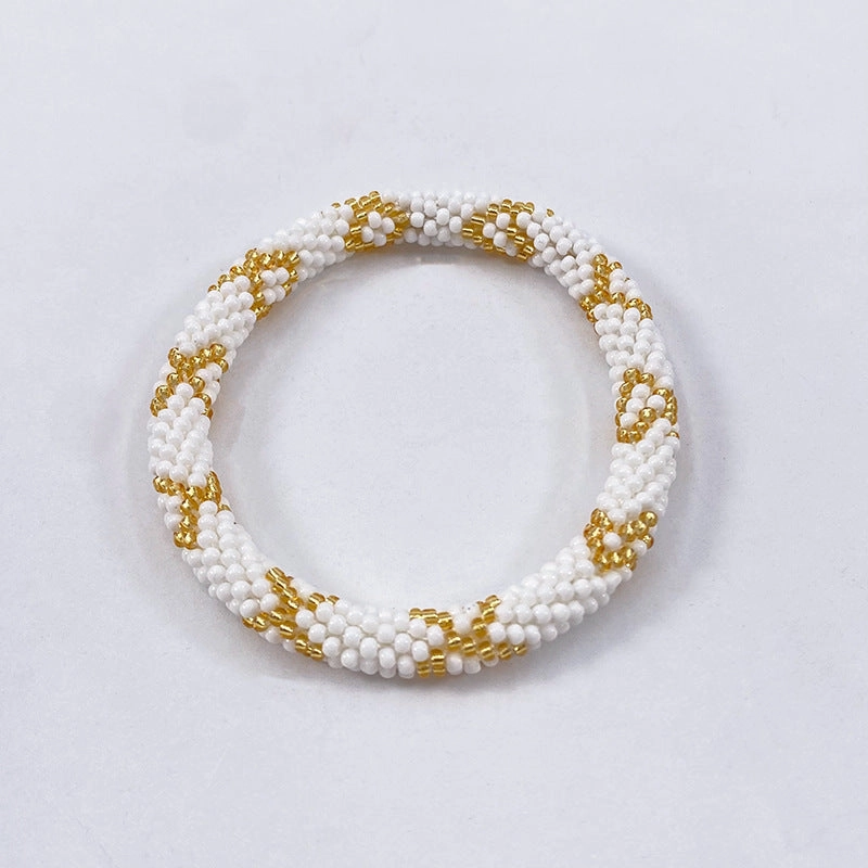 Wholesale Rice Bead Hairband Bohemian Pure Handmade All-match Fashion Bracelet