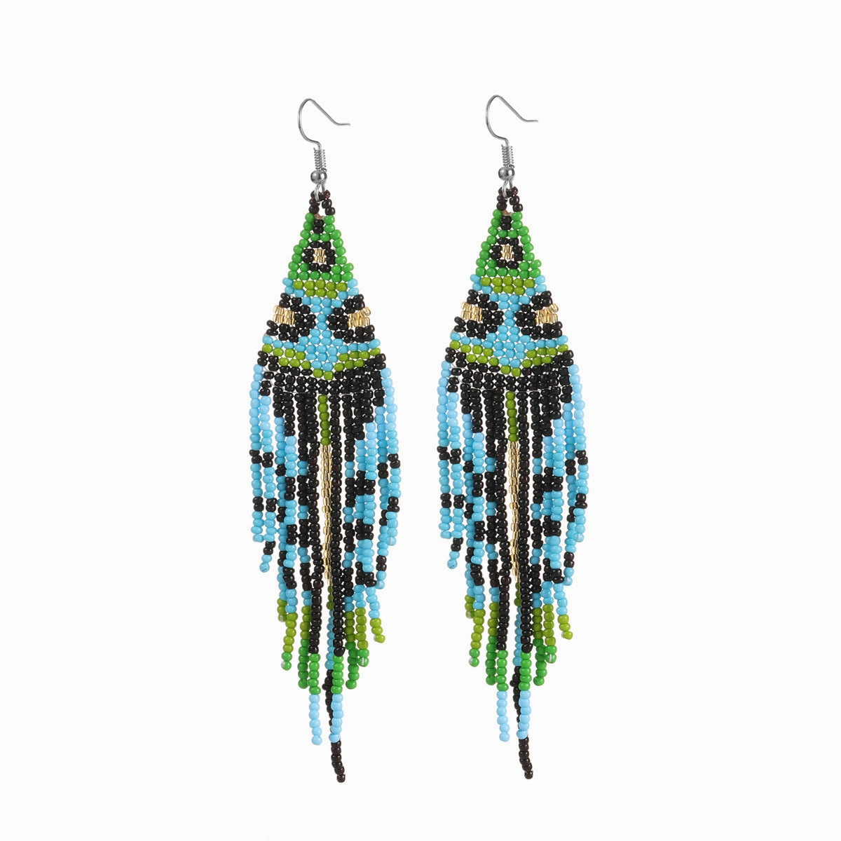 Wholesale Rice Beads Ethnic Handmade Earrings